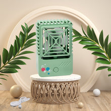 Mini Rechargeable Desktop Fan for Home & Office (USB, Handheld)
